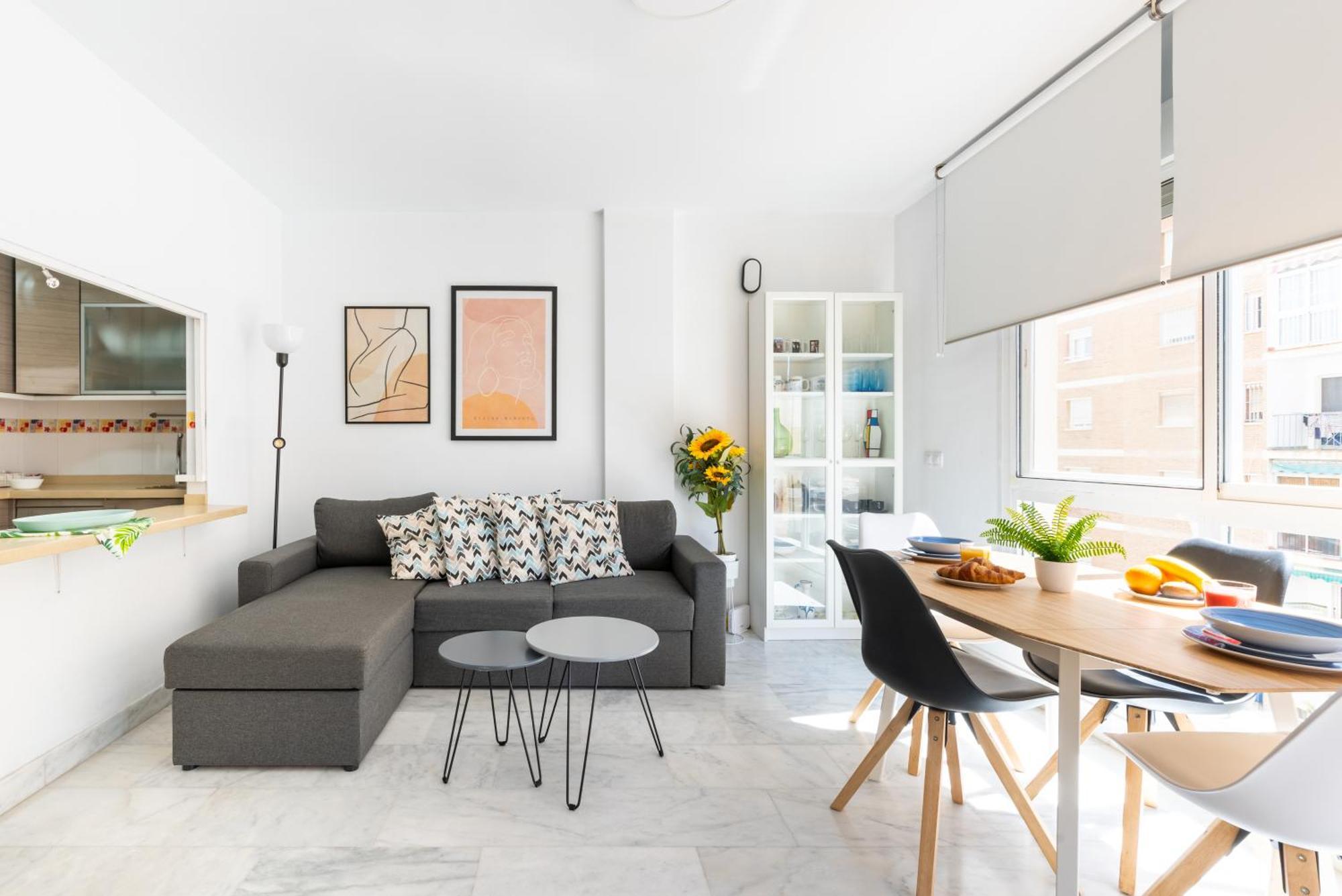 Wintowinrentals Quiet Apartment, Good Location, Free Parking Málaga Extérieur photo