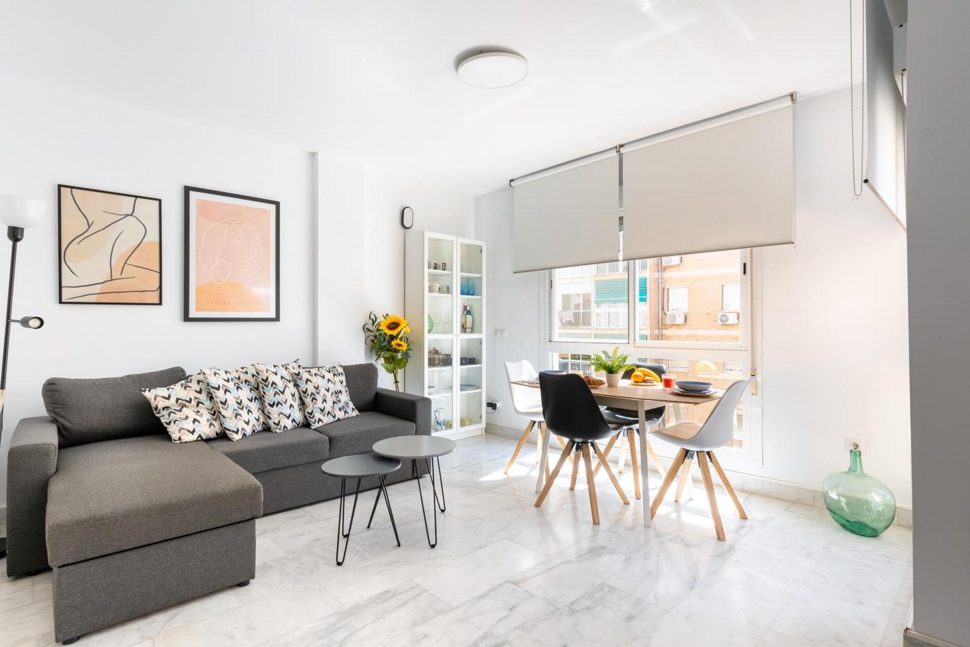 Wintowinrentals Quiet Apartment, Good Location, Free Parking Málaga Extérieur photo